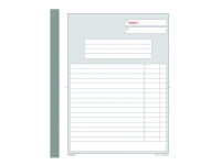 Mayland - Triplikatbok - 50 ark - 148 x 200 mm - triplikat - blåpapirkopi - nummerert Papir & Emballasje - Blokker & Post-It - Blanketter & bokføring