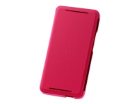 HTC Flip Case with Stand HC V841 - Beskyttende deksel for mobiltelefon - rosa - for HTC One Tele & GPS - Mobilt tilbehør - Deksler og vesker