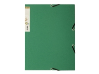 Exacompta Forever - 3-fliksmappe - for A4 - mørk grønn Arkivering - Elastikmapper & Chartekker - Elastiske mapper