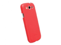 Krusell BioCover - Beskyttende deksel for mobiltelefon - bioplast - rød - for Samsung Galaxy S III Tele & GPS - Mobilt tilbehør - Deksler og vesker