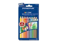 STAEDTLER Noris Club - Fargeblyant - assorterte farger - 6 mm (en pakke 10) Skriveredskaper - Blyanter & stifter - Blyanter
