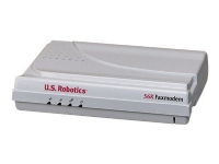 USRobotics - Faks/modem - RS-232 - 56 Kbps - V.90, V.92 PC tilbehør - Nettverk - Diverse tilbehør