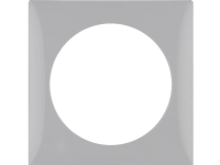 Berker 918272507, Grå, Termoplast, Skruvlös, Berker, Glansigt, Integro Flow