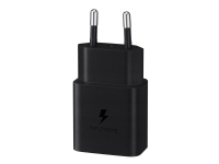 Samsung EP-T1510 - Strømadapter - 15 watt - 2 A - PD (24 pin USB-C) - svart Tele & GPS - Batteri & Ladere - Ladere