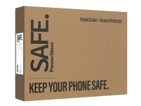 SAFE. by PanzerGlass - 2-in-1 Protection Pack - baksidedeksel for mobiltelefon - termoplast-polyuretan (TPU) - gjennomsiktig - med skjermbeskytter - for Apple iPhone 12 mini Tele & GPS - Mobilt tilbehør - Skjermbeskyttelse