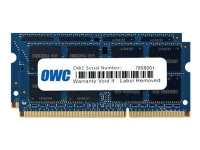 OWC OWC1333DDR3S16P, 16 GB, 2 x 8 GB, DDR3, 1333 Mhz, 204-pinners SO-DIMM PC-Komponenter - RAM-Minne