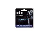 Bilde av Braun Series 3 30b - Reservefolie Og -skjærer - For Barbermaskin - Svart - For Braun Syncropro 7765, 7785, 7790