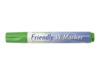 Ballograf Friendly W-Marker - Markør - permanent - grønn - vannbasert blekk - 2-5 mm - medium Skriveredskaper - Markør - Permanenttusj