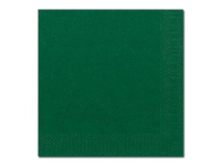 Bilde av Duni - Serviett - Størrelse 33 X 33 Cm - Avhendbar - Mørk Grønn (en Pakke 125)
