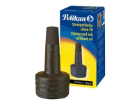 Pelikan 4K - Stempelblekk - svart - 28 ml - for P/N: 336214, 336222, 337709, 337725, 337733, 337741 Kontorartikler - Frimerker - Stempelputer & Stempelfarge