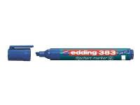 edding 383 flipchart - Markør - for flippover - blå - vannbasert blekk - 1-5 mm Skriveredskaper - Markør - Flipovermarkør