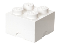 LEGO Storage Brick 4 - Lagerboks - hvit N - A