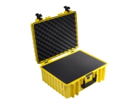 B&W outdoor.case Type 6000 - Hard eske - polypropylen - gul Utendørs - Camping - Diverse utstyr
