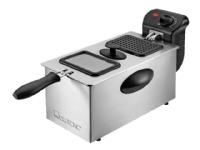 Produktfoto för Clatronic FR 3587 - Fritös - 3 liter - 2 kW - rostfritt stål