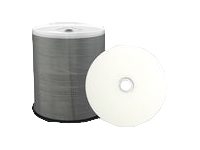 MediaRange Professional Line - 100 x CD-R - 700 MB (80 min) 52x - hvit - blekkstråleskrivbar overflate, skrivbar innerring - spindel PC-Komponenter - Harddisk og lagring - Lagringsmedium