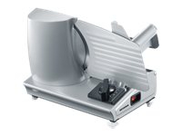 SEVERIN AS 3915 - Skjæremaskin - 180 W - sølv Kjøkkenapparater - Kjøkkenmaskiner - Påleggsmaskiner