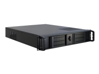 Inter-Tech IPC 2U-2098-SL - Rackmonterbar - 2U - ATX - ingen strømforsyning (ATX) - USB