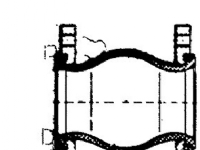 Bilde av Gummikomp. Type 53l Dn 50 - Rød/epdm M/pn10 Flanger Willbrandt