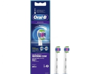 Bilde av Oral-b | Eb18 Rb-2 3d White | Replacement Head With Cleanmaximiser Technology | Heads | For Adults | Number Of Brush Heads Included 2 | Number Of Teeth Brushing Modes Does Not Apply | White