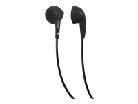 Maxell EB 95 - Ørepropper - ørepropp - kablet - 3,5 mm jakk - svart