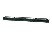 Bilde av Digitus Professional Dn-91616u - Patch-panel - Cat 6 - Utp - Rj-45 X 16 - Sort, Ral 9005 - 1u - 19