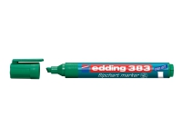 edding 383 flipchart - Markør - for flippover - grønn - vannbasert blekk - 1-5 mm Skriveredskaper - Markør - Flipovermarkør