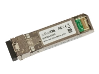 MikroTik S+85DLC03D - SFP+ transceivermodul - 10GbE - SFP+ / LC multimodus - opp til 300 m - 850 nm PC tilbehør - Nettverk - Diverse tilbehør