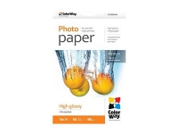 ColorWay - Høyblank - 100 x 150 mm - 180 g/m² - 50 ark fotopapir Papir & Emballasje - Hvitt papir - fotopapir