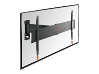 Vogel"s BASE 25 L - Monteringssett (veggmontering) - for flatpanel - svart - skjermstørrelse: 40-65 - monteringsgrensesnitt: 100 x 100 mm - veggmonterbar'