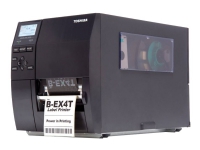 Toshiba TEC B-EX4T1-TS12-QM-R - Etikettskriver - direktetermisk / termisk overføring - Rull (12 cm) - 305 dpi - inntil 355 mm/sek - USB, LAN Kontormaskiner - POS (salgssted) - Kviteringskriver