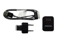 MicroMobile TravelCharger - Strømadapter - for Samsung Galaxy Tab, Tab WiFi Tele & GPS - Batteri & Ladere - Ladere