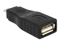 DeLOCK - USB-adapter - Micro-USB Type B (han) til USB (hun) PC tilbehør - Kabler og adaptere - Adaptere