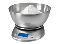 Kjøkkenvekt PC-KW 1040 - kitchen scales - stainless steel/black