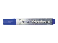 Ballograf Friendly - Markør - ikke-permanent - for whiteboard - blå - alkoholbasert blekk - medium Skriveredskaper - Markør - Whiteboardmarkør