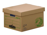 R-Kive Earth - Lagerboks - brun Arkivering - Arkiv bokser / Mapper - Oppbevaringsbokser
