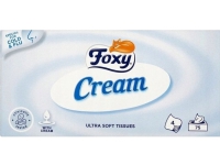 Foxy Cream, Hvid, Cellulose, Monokromatisk, 75 stk
