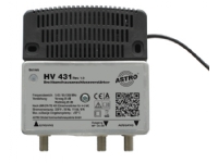 Astro HV 431, 85 - 1006 MHz, 36 dB, 75 O, Gjuten aluminium, -15 - 55 ° C, Tyskland