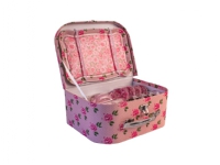 Magni - Tea set in suitcase, with flowers ( 3903 ) /Pretend Play /Pink Leker - Spill - Rollespill