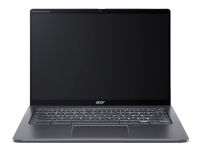 Acer Chromebook Spin 714 CP714-2WN - Flippdesign - Intel Core i3 - i3-1315U / inntil 4.5 GHz - Chrome OS - UHD Graphics - 8 GB RAM - 128 GB SSD - 14 IPS berøringsskjerm 1920 x 1200 - Wi-Fi 6E - stålgrå - kbd: Nordisk PC & Nettbrett - Bærbar