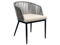 Domoletti Outdoor Chair Grey Hagen - Terrasse - Terrassemøbler