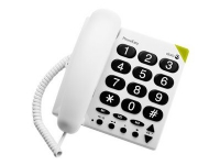 DORO PhoneEasy 311c - Telefon med ledning - hvit Tele & GPS - Fastnett & IP telefoner - Alle fastnett telefoner