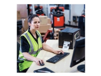 Brother Titan Industrial Printer TJ-4420TN - Etikettskriver - direktetermisk / termisk overføring - Rull (11,4 cm) - 203 dpi - inntil 356 mm/sek - LAN, seriell, USB-vert, USB 2.0