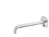 Qtoo sensor håndvaskarmatur - t/vægmontering, 250mm tud, børstet rustfrit stål Rørlegger artikler - Baderommet - Håndvaskarmaturer