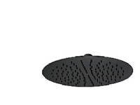 Qtoo hovedbruser Ø300 - pulverlakeret sort. 4,5L/min el. 9,5L/min m/sort dyser Rørlegger artikler - Baderommet - Dusjsett & Tilbehør