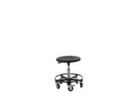 Global Roller stool sigma 400rs with footring base - seat height 32-39 cm