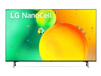 LG 43NANO753QC - 43 Diagonalklasse Nano75 Series LED-bakgrunnsbelyst LCD TV - Smart TV - webOS, ThinQ AI - 4K UHD (2160p) 3840 x 2160 - HDR - Nano Cell Display, Direct LED TV, Lyd & Bilde - TV & Hjemmekino - TV