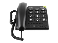 DORO PhoneEasy 311c - Telefon med ledning - svart Tele & GPS - Fastnett & IP telefoner - Alle fastnett telefoner