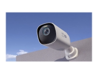 Eufy S330 eufyCam (eufyCam 3) - Netværksovervågningskamera - udendørs - vejrbestandig - farve (Dag/nat) - 8 MP - 3840 x 2160 - 4K - audio - trådløs - WiFi - med Eufy HomeBase 3 (pakke med 2)