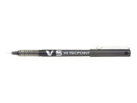 Bilde av Pilot Hi-tecpoint V5 - Rulleballpenn - Svart - Vannbasert Blekk - 0.5 Mm - Ekstra Fin