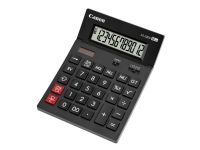 Canon AS-2200 - Skrivebordskalkulator - 12 sifre - solpanel, batteri - mørk grå Kontormaskiner - Kalkulatorer - Tabellkalkulatorer